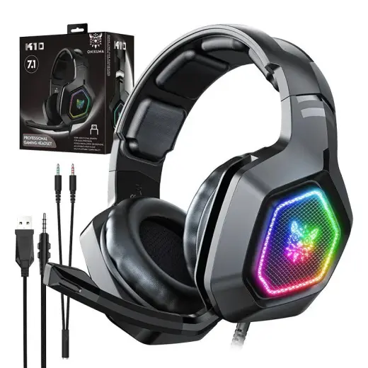 Gaming headphones ONIKUMA K10 (black) Foto 4