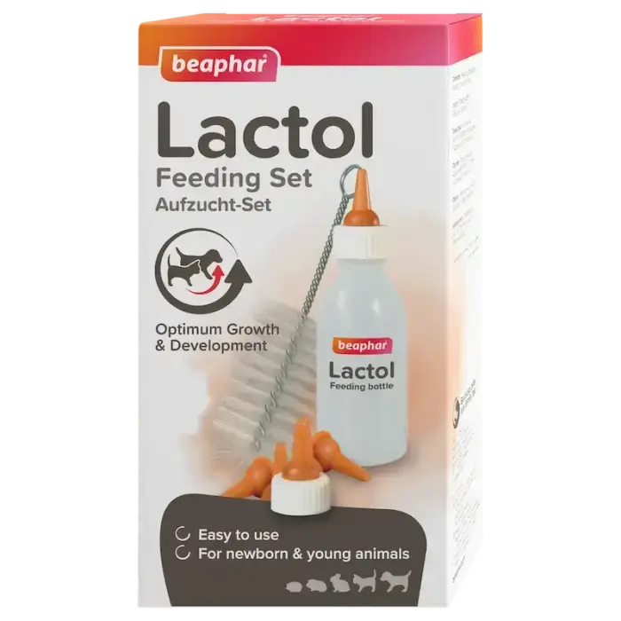 Barošanas komplekts dzīvnieku mazuļiem - Beaphar Lactol Feeding Set