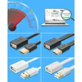USB 2.0 extension cable UGREEN US103, 1m (black) Foto 5