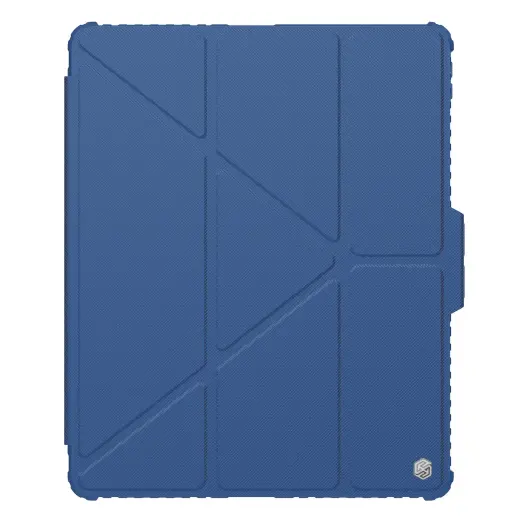 Nillkin Bumper PRO Protective Stand Case Multi-angle for iPad Pro 12.9 2020|2021|2022| Air 13 2024|2025 Sapphire Blue Photo