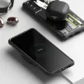 Ringke Fusion X Design durable PC Case with TPU Bumper for Samsung Galaxy S21+ 5G (S21 Plus 5G) black (Routine) (XDSG0054) Photo