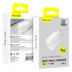 Blavec Wall charger BC-7 GaN4 - Type C - PD QC 45W 3A (TCBC7G4-CW453A) white Foto 8