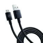 3MK Hyper Cable USB-A - Micro USB1.2m 5V 2,4A Black cable — Foto 7