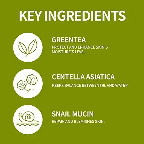 COXIR - Green Tea PH Clear Foam Cleanser - 150ml Photo