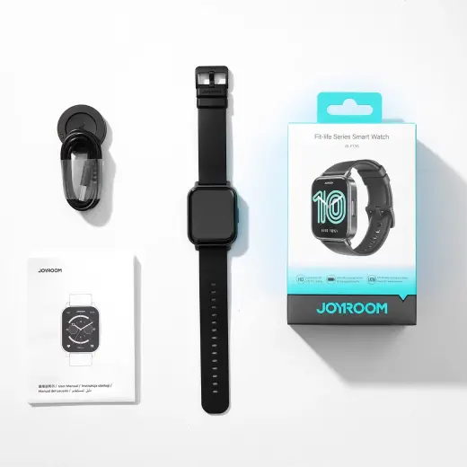 Joyroom Fit-Life JR-FT3S smartwatch with call answering function - gray Foto 8