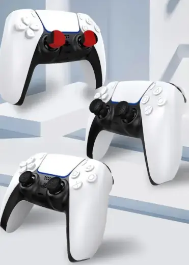 iPega P5006 Silicone Thumb Caps for PS5 6pcs Black/Red Foto 9