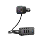 XO transmiter FM BCC13 Bluetooth MP3 car charger 6,2A black Фото num