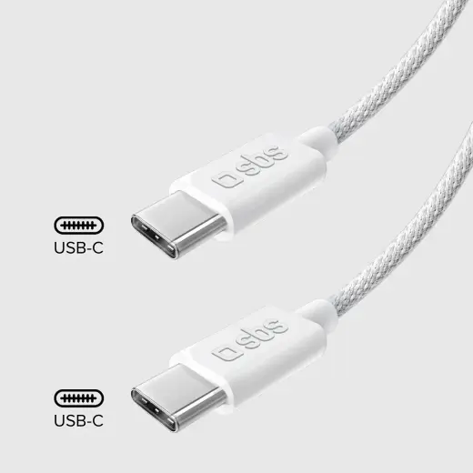 провод для передачи данных и зарядки | USB-C на USB-C | 60W | 1.5m | серый Фото num