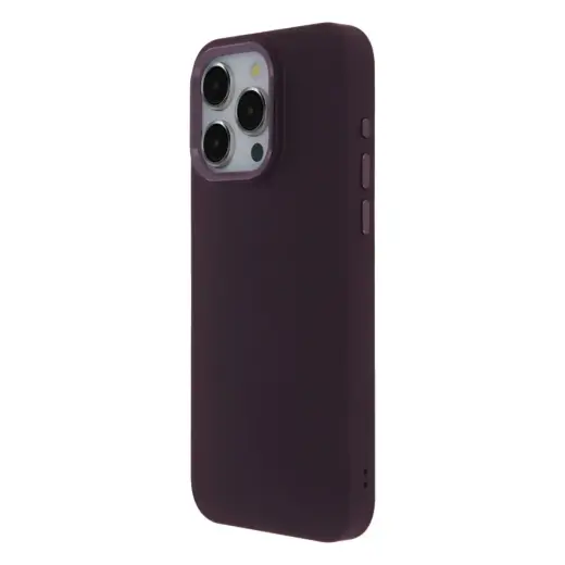 Satin Elegant maciņš telefonam iPhone 15 Pro sarkans