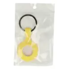 Silicone key ring for Airtag yellow Фото num
