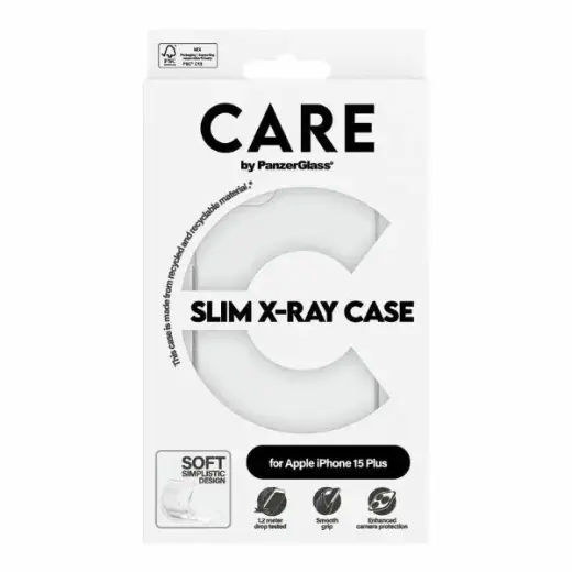 CARE by PanzerGlass Slim X-Ray Case iPhone 15 Plus 6,7" przezroczysty|transparent 1435 Foto 4
