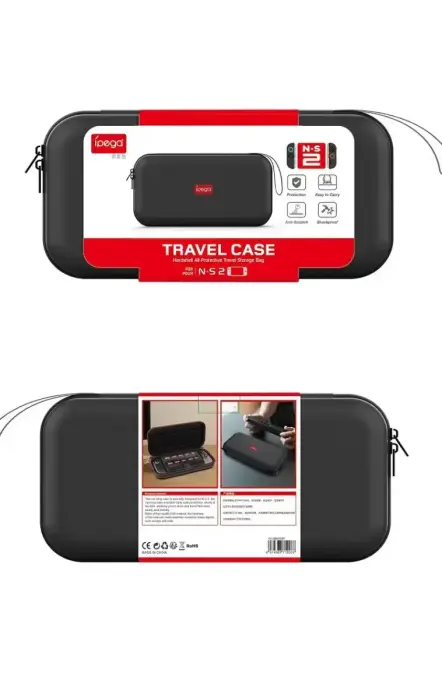 iPega SW2193P Thin Protective Case for Nintendo Switch 2 Black Foto 5