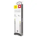 Baseus CAM30-CS1 Premium AUX Cable 3.5 mm -> 3.5 mm 1.5m Grey Photo