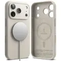 Ringke Silicone Magnetic MagSafe Case for iPhone 17 Pro - Beige — Photo 2