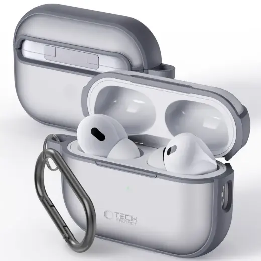 TECH-PROTECT MAGMAT APPLE AIRPODS PRO 1 | 2 MATTE GREY Photo