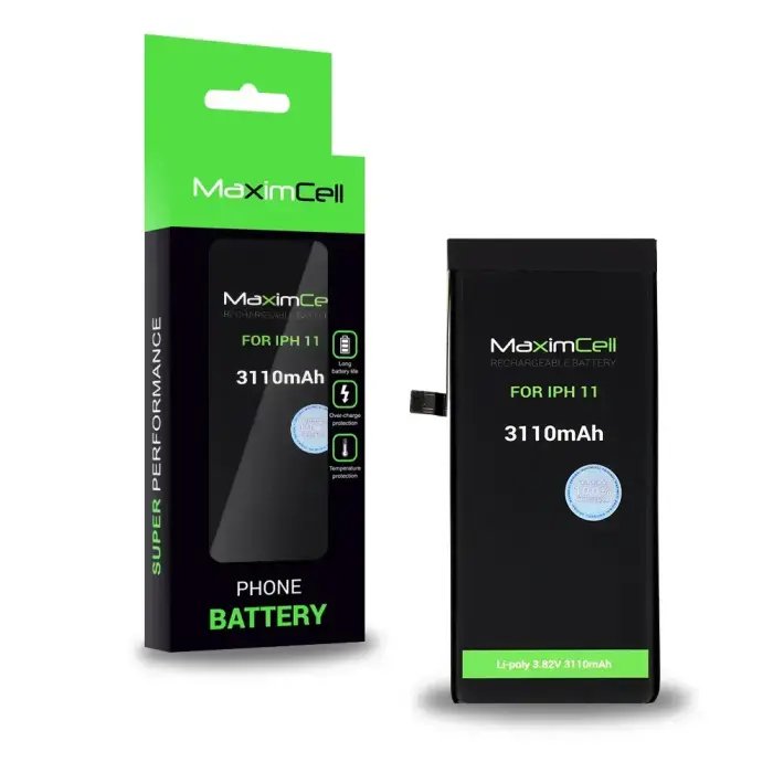 Maximcell Battery for Iphone 11 3110mAh Li-poly