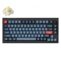 Keychron V1 Max QMK|VIA Knob Version Banana Switch Wireless Mechanical Keyboard (black) Foto 2