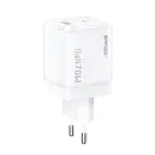 BWOO GaN wall charger CDA224 QC 70W 1 x USB 1 x USB-C, white Foto 2