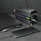 Qoltec Monolith voltage converter 600 MS Wave | 12V to 230V | 300/600W| USB Foto 3