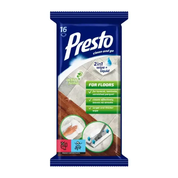 Wet wipes for floors 16 pcs.