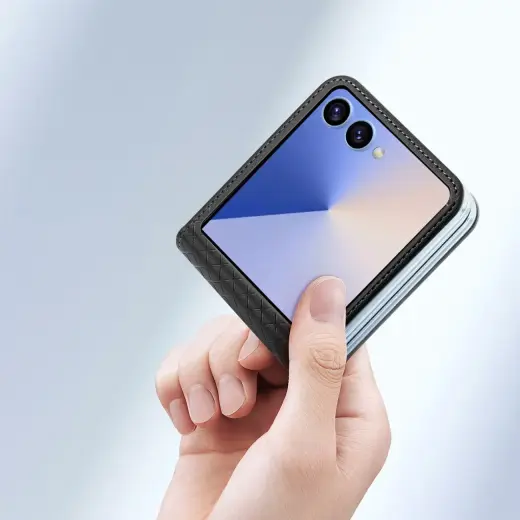 Dux Ducis Bril telefona maciņš Samsung Galaxy Z Flip 7 - melns Foto 3
