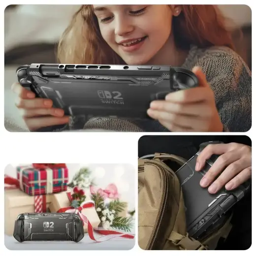 SUPCASE BLADE NINTENDO SWITCH 2 DARK Foto 8