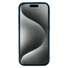 Metallic phone case with MagSafe support for iPhone 16 Pro blue — Photo 3