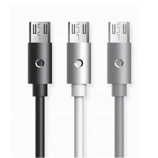 REMAX Cable Waist Drum RC-082m - USB to Micro USB - Grey Foto 7