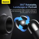 Baseus Car Holder C01 magnetIc with stick-on base (SUCC000001) black (damaged packaging) Foto 1