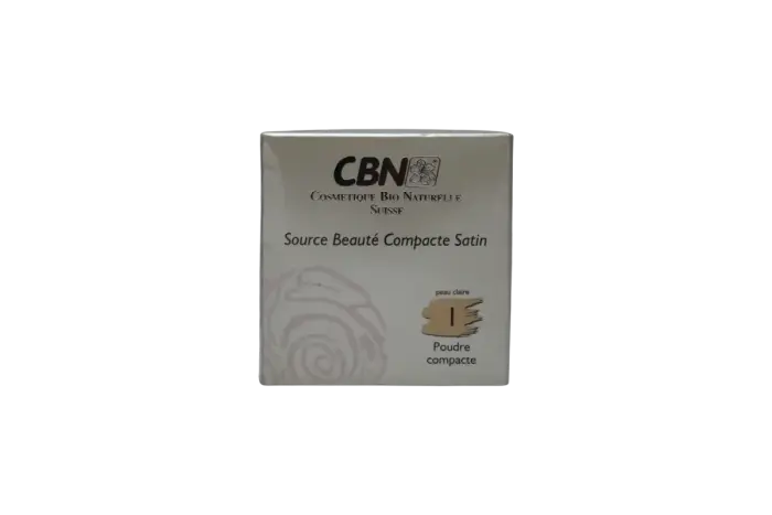 CBN, Source Beaute, Satin Finish, Compact Foundation, 1, 10 g