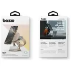 Wireless Charger Bazic Gomag Gyre Foldable 3in1 15W Fast Charging gold Фото num