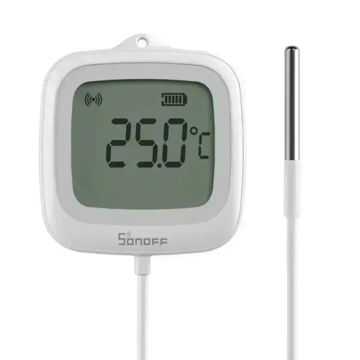 Belaidis ZigBee temperatūros ir drėgmės sensorius Sonoff SNZB-02LD