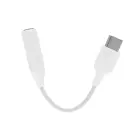 Earphones Adapter - Type C to Jack 3,5mm - White (DAC) - EE-UC10JUW compatible with new Samsungs S20, S21, S22, S23, S24, S25 series Photo