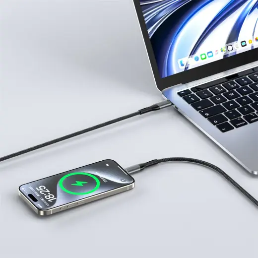 WIWU Wi-C036 провод для передачи данных и зарядки | USB-C to USB-C | 240W Фото num