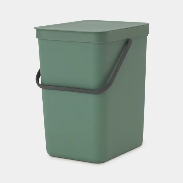 BRABANTIA atkritumu tvertne Sort & Go, 25 l, Fir Green