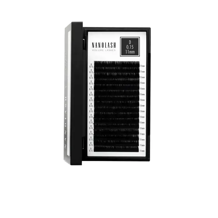 Nanolash - Volume Lashes Pestanas Postizas 015 D 11 Mm 1 U