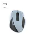 Hama MW-500 V2 Wireless Mouse with Rechargeable Battery - Light Blue Фото num