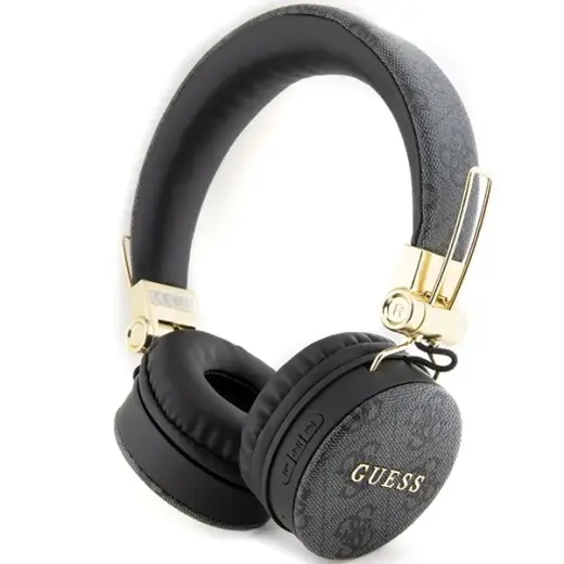 Наушники-вкладыши Guess Bluetooth GUBH704GEMK black|black 4G Metal Logo Фото num