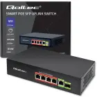 Qoltec FAST Ethernet PoE SWITCH 4x RJ45 PoE 1x RJ45 Uplink 1x SFP | 65W | 1000 Mb Foto 11