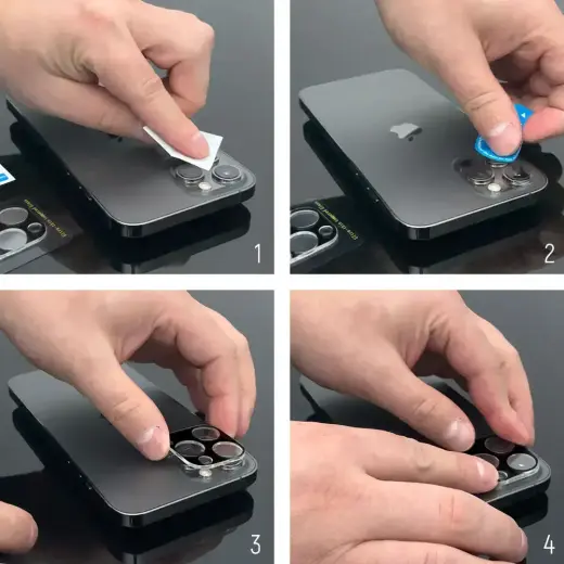 Wozinsky Full Camera Glass 9H Full Camera Tempered Glass for Xiaomi Redmi Note 11 Camera (CHINA) Foto 5