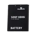 Maxlife battery for Sony Ericsson K530i | K550i | K800i | BST-33 1000mAh Foto 3