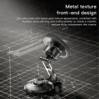 Magnetic car phone holder compatible with Magsafe Forcell F-Grip IronSecure windshield / dashboard black Photo