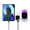Baseus Qpow PRO внешний аккумулятор (powerbank) | 10000 mAh | 20W | USB-C, USB-A, Lightning | белый — Фото 12