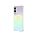 AmazingThing Minimal Mag Case with Magnetic Ring for Samsung Galaxy S25 Edge - Iridescent Photo