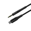 Devia cable audio Ipure EC619 jack 3,5 mm - Lightning 1,0 m black Foto 2