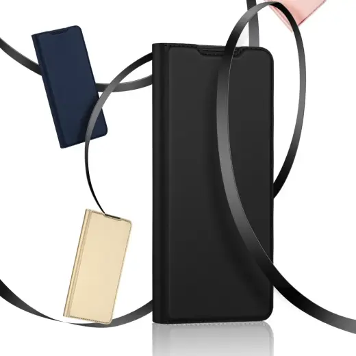 Dux Ducis Skin Pro Holster Cover Flip Cover for Samsung Galaxy S22 + (S22 Plus) blue Photo