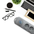 Qoltec Surge protector | 4 sockets | 1.5m | Grey — Foto 5