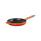 Le Creuset Čuguna panna ar koka rokturi Ø28cm oranža Foto 1