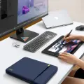 Tech-Protect Defender Laptop Bag 13-14 - Navy Blue Photo