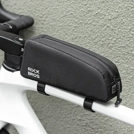 Rockbros Top Tube Frame Bag 0.9l - Black Foto 13